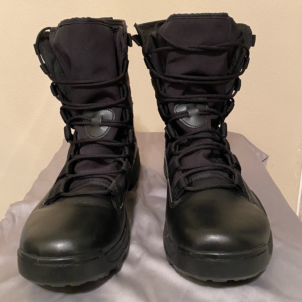 Nike SFS Special Field Systems Black Combat Tactical Boots Mens Size 12